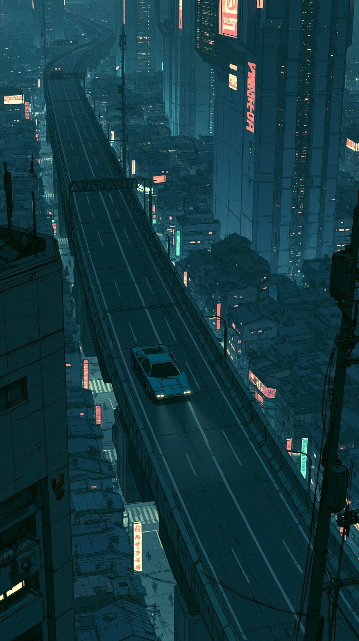 Night Signal — a work from the studio archive